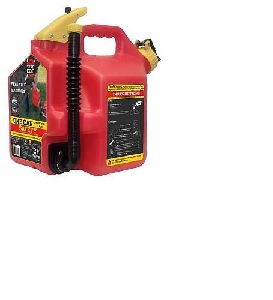 SUREcan SUR2SFG2 Safety Can, 2.2 gal Capacity, HDPE, Red