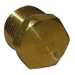 1/4 BRASS HEX PLUG
