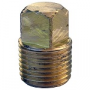1/8 BRASS SQUARE HEAD PLUG