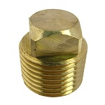 1/2 BRASS SQUARE HEAD PLUG