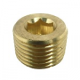 1/2 BRASS COUNTERSUNK PLUG