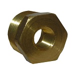 1/2 X 1/8 BRASS HEX BUSHING