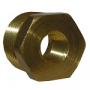 1/2 X 1/4 BRASS HEX BUSHING