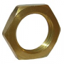 3/8 FEMALE PIPE THREAD BRASS LOCKNUT