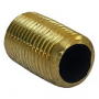 1/4 X CLOSE BRASS NIPPLE