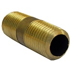 1/4 X SHORT BRASS NIPPLE