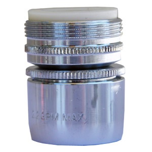 	Swivel Spray Aerator, Chrome, Dual Thread