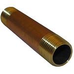 1/2 X 6 BRASS NIPPLE