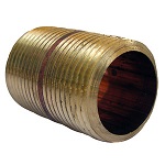 3/4 X SHORT BRASS NIPPLE