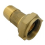 Brass Water Meter Coupling With Gasket For 1-Inch Meter