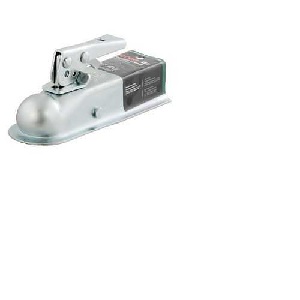 Curt 25128 Trailer Coupler, 2000 lb, 1-7/8 in Ball, Zinc