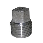 1/4 TYPE 304 STAINLESS STEEL PLUG
