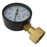 0-300 Psi 2-1/2 Inch Face Water Test Gauge
