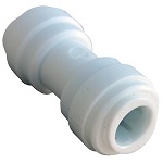 Plastic Push In Fitting, 5/16 X 5/16-Inch Od Tubing Coupling