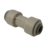 Plastic Push In Fitting, 5/16-Inch Od X 1/4-Inch Od Tubing Reducing Coupling