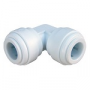 Plastic Push In Fitting, 1/2-Inch Od Tube X Tube 90 Degree Elbow