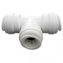 Plastic Push In Fitting, 1/4-Inch Od Tube X Tube X Tube Tee