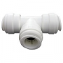 Plastic Push In Fitting, 3/8-Inch Od Tube X Tube X Tube Tee