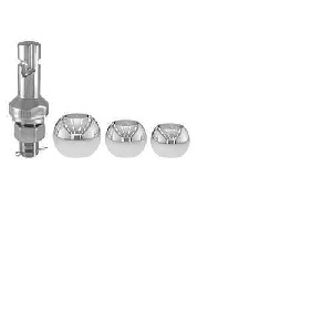 Curt 42225 Switch Ball Trailer Ball Set, 1-7/8, 2, 2-5/16 in Dia Ball, 1 in Dia Shank, Steel