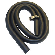 Rubber, Drain Hose, 1 Inch X 3/4 Inch, With Elbow