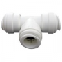 Plastic Push In Fitting, 3/8-Inch Od Tube X 3/8-Inch Od Tube X 1/4-Inch Od Tube Tee
