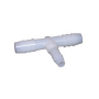 Nylon Barb Fitting, 3/8X3/8X1/4-Inch Insert Tee, Use With I.D. Size Poly Tubing