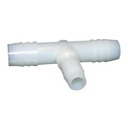 Nylon Barb Fitting, 1/2X1/2X3/8-Inch Insert Tee, Use With I.D. Size Poly Tubing