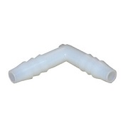 Nylon Barb Fitting, 3/8-Inch Insert 90 Degree Elbow, Use With I.D. Size Poly Tubing