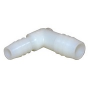 Nylon Barb Fitting, 3/8X1/2-Inch Insert 90 Degree Elbow, Use With I.D. Size Poly Tubing
