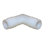 Nylon Barb Fitting, 5/8-Inch Insert 90 Degree Elbow, Use With I.D. Size Poly Tubing