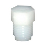 Nylon Barb Fitting, 1/8-Inch Male Pipe Thread Hex Head Plug