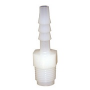 Nylon Barb Fitting, 3/16X1/8-Inch , Insert X Male Pipe Adapter, Use With I.D. Size Poly Tubing