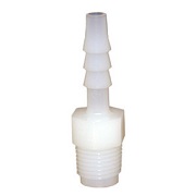 Nylon Barb Fitting, 5/16X1/8-Inch , Insert X Male Pipe Adapter, Use With I.D. Size Poly Tubing