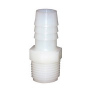 Nylon Barb Fitting, 1/2X1/4-Inch , Insert X Male Pipe Adapter, Use With I.D. Size Poly Tubing