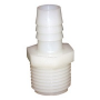 Nylon Barb Fitting, 5/8X1/2-Inch , Insert X Male Pipe Adapter, Use With I.D. Size Poly Tubing