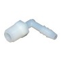 Nylon Barb Fitting, 5/16X1/4-Inch , Insert X Male Pipe, 90 Degree Elbow, Use With I.D. Size Poly Tub