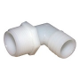 Nylon Barb Fitting, 3/8X1/4-Inch , Insert X Male Pipe, 90 Degree Elbow, Use With I.D. Size Poly Tubi