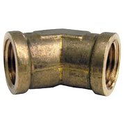 1/4 BRASS 45 ELL