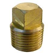 3/8 BRASS SQUARE HEAD PLUG