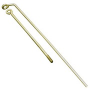 Brass Toilet Tank Ball Lift Wire Set, Upper And Lower, Universal Fit