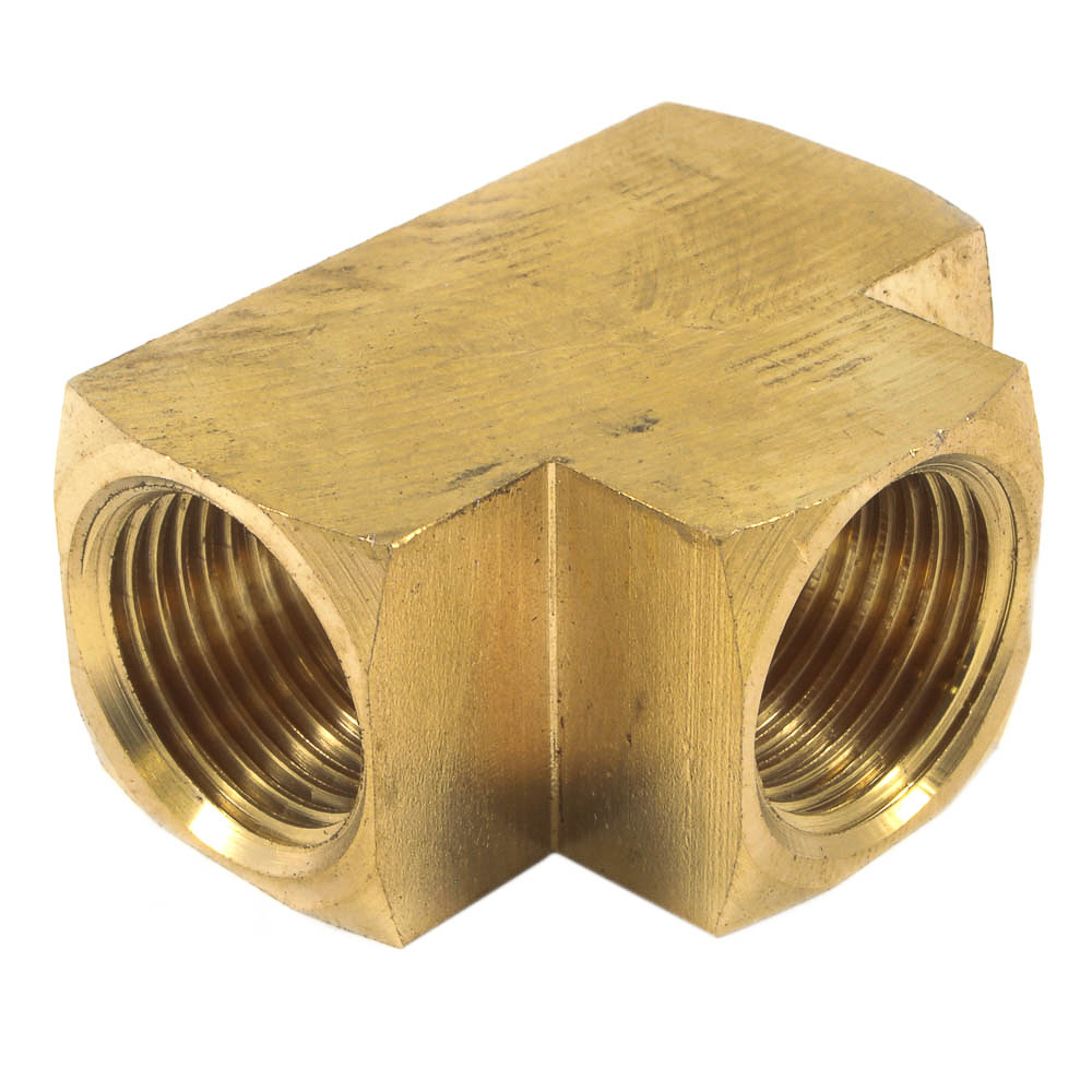 Brass Tee, 3/8 in NPT