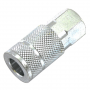 Tru-Flate Style Coupler, 3/8 in x 1/4 in FNPT