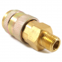 Universal Coupler, 1/4 in x 1/4 in MNPT