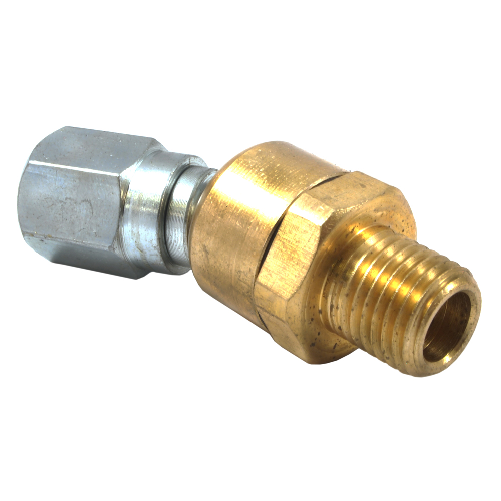 Air Swivel, 1/4 in MNPT x 1/4 in FNPT