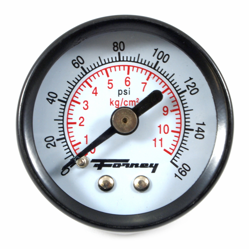 Pressure Gauge, 1-1/2 in with 1/8 in NPT