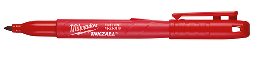 INKZALL� Red Fine Point Marker	