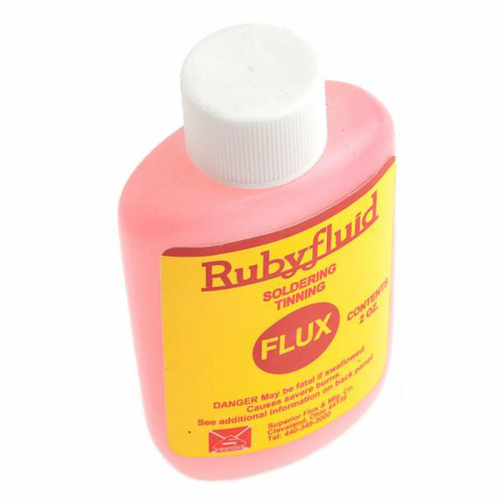 Rubyfluid Water Soluble Liquid Flux, 2 Ounce