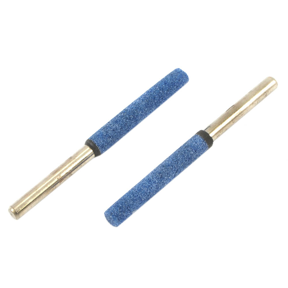 Chainsaw Sharpening Stone, 5/32 in x 1/8 in Shaft, 2-Pack