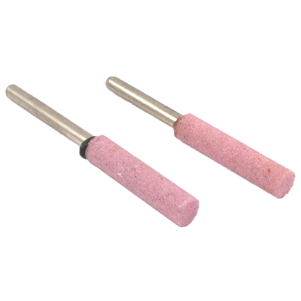 Chainsaw Sharpening Stone, 7/32 in x 1/8 in Shaft, 2-Pack