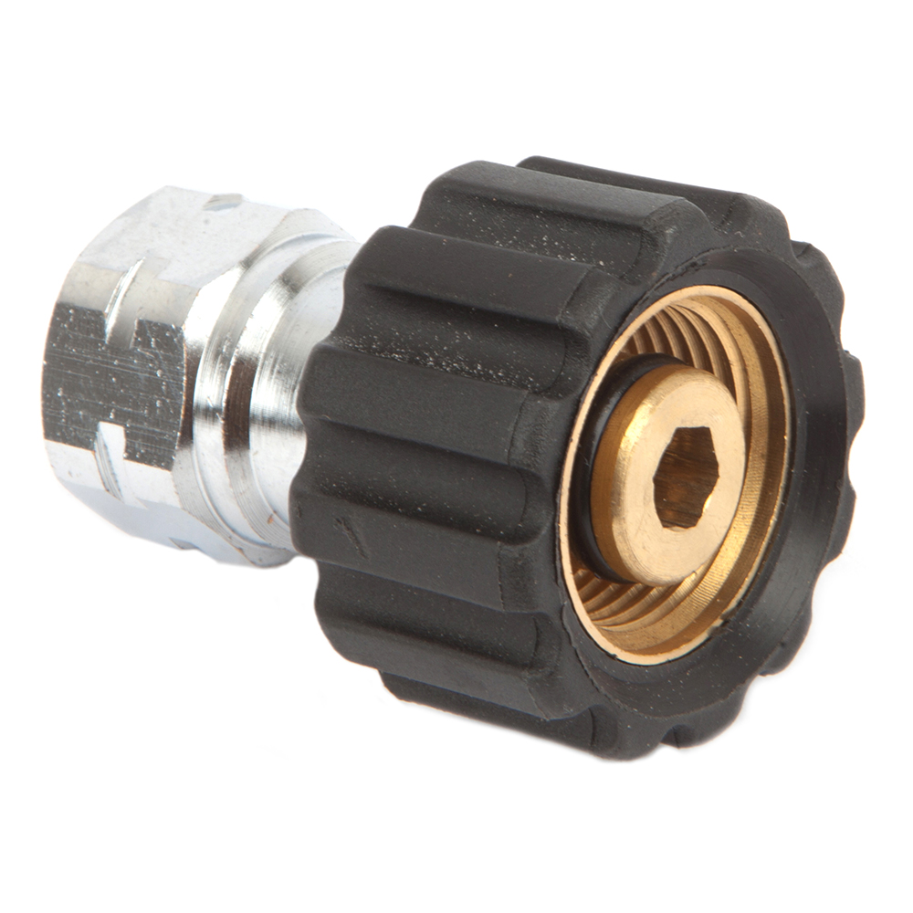 Screw Coupling, M22F x 3/8 inch FNPT